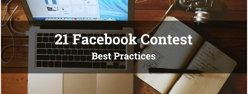 21 Facebook Contest Best Practices