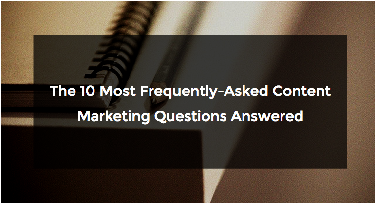 Content Marketing Questions