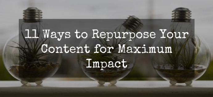 Repurposing content