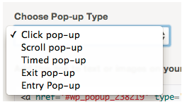 Types of Website Popups