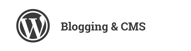 blogging and cms platforms